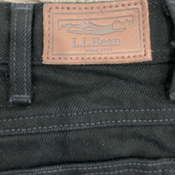 L.L.Bean Black Jeans - Picture 5 of 6
